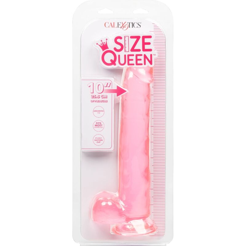 Calexotics Size Queen Dildo Pink 25.5 CM — Pink, TPR