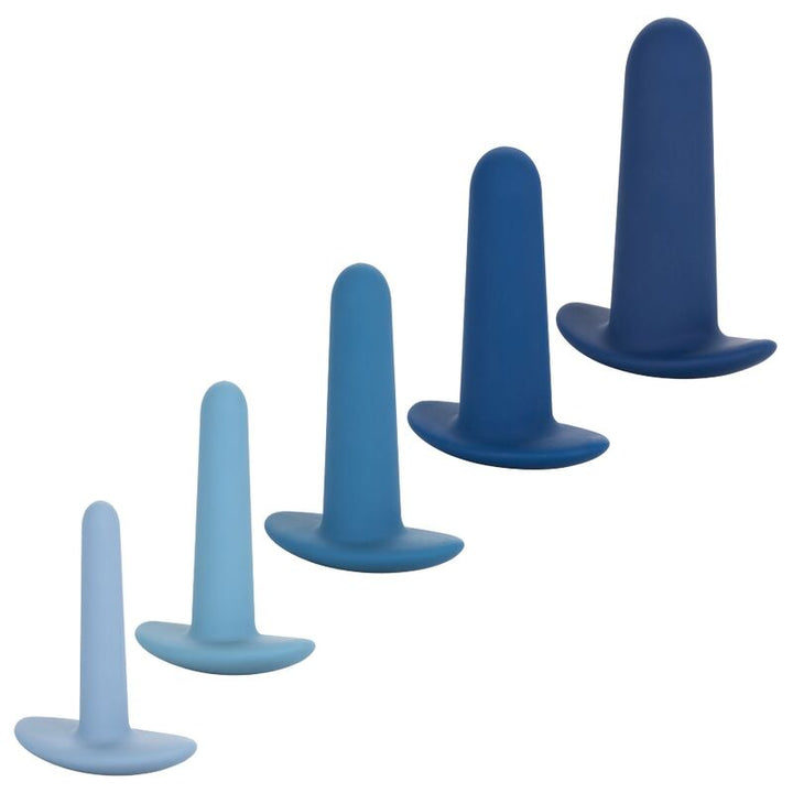 Wearable Anal Training Set 5 Pieces — Black