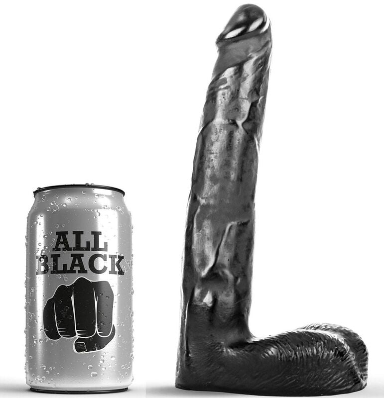All Black - Dildo Realistic 21 CM