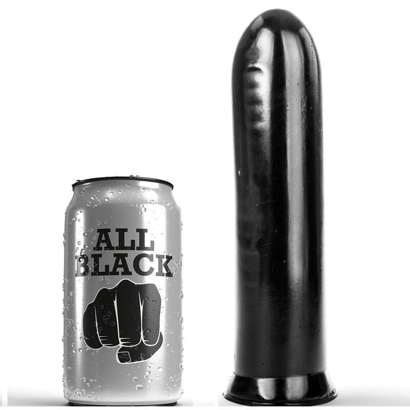 All Black - Dildo Black 19 CM