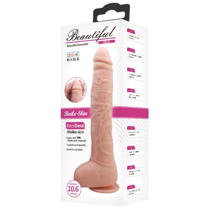 Baile Flexible - Realistic Dildo — Skin TPR