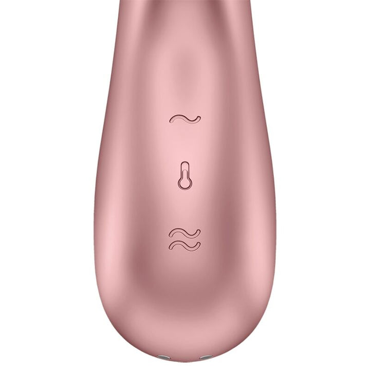 SATISFYER - HOT LOVER VIBRATOR ROSE &amp; BEIGE