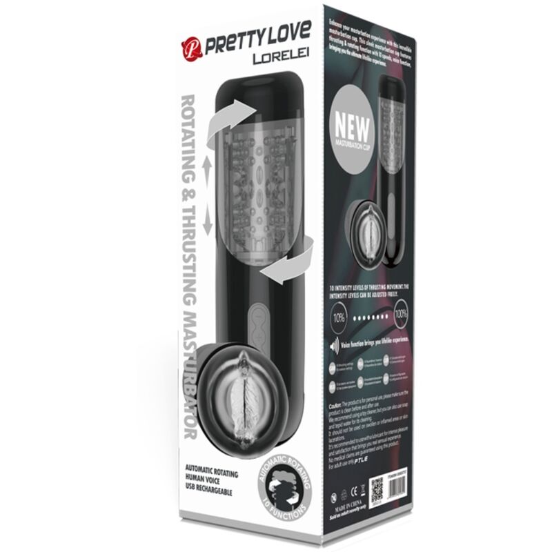 Pretty Love Lorelei - Multifunction Rechargeable Masturbator