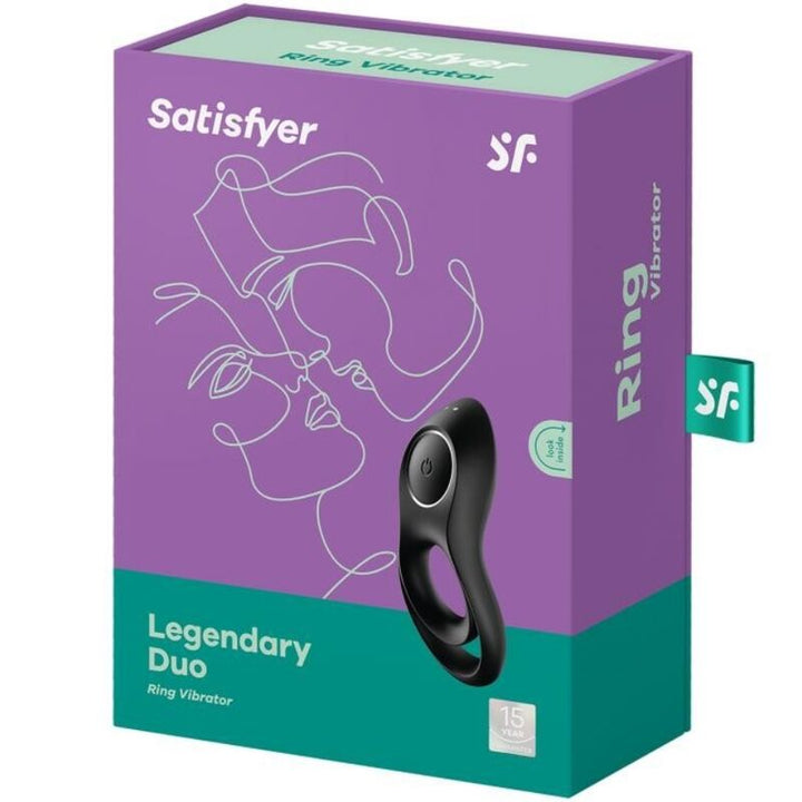 Satisfyer Legendary - Duo Ring Vibrator Black