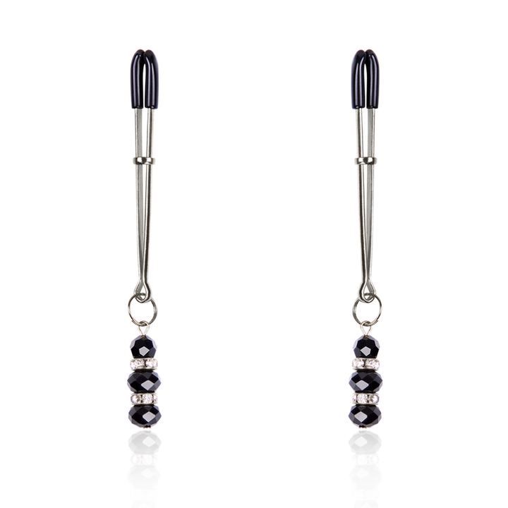 Ohmama Fetish - Nipple Clamps With Crystal Stones