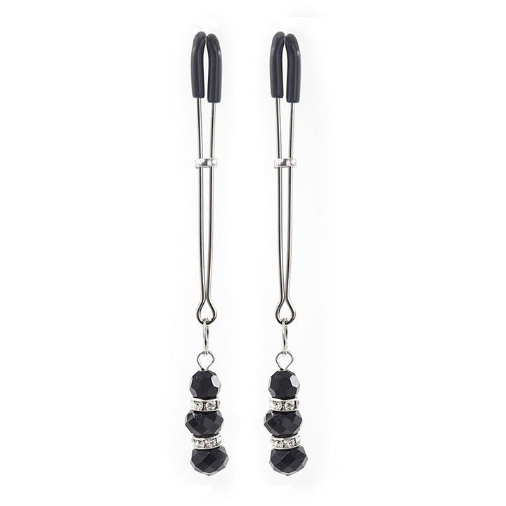 Ohmama Fetish - Nipple Clamps With Crystal Stones