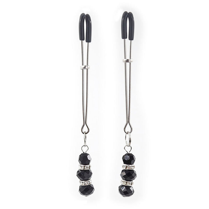 Ohmama Fetish - Nipple Clamps With Crystal Stones