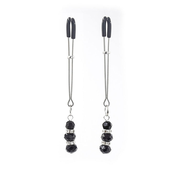 Ohmama Fetish - Nipple Clamps With Crystal Stones