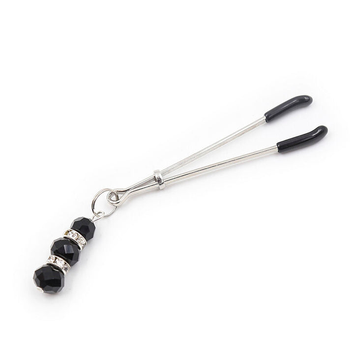 Ohmama Fetish - Nipple Clamps With Crystal Stones