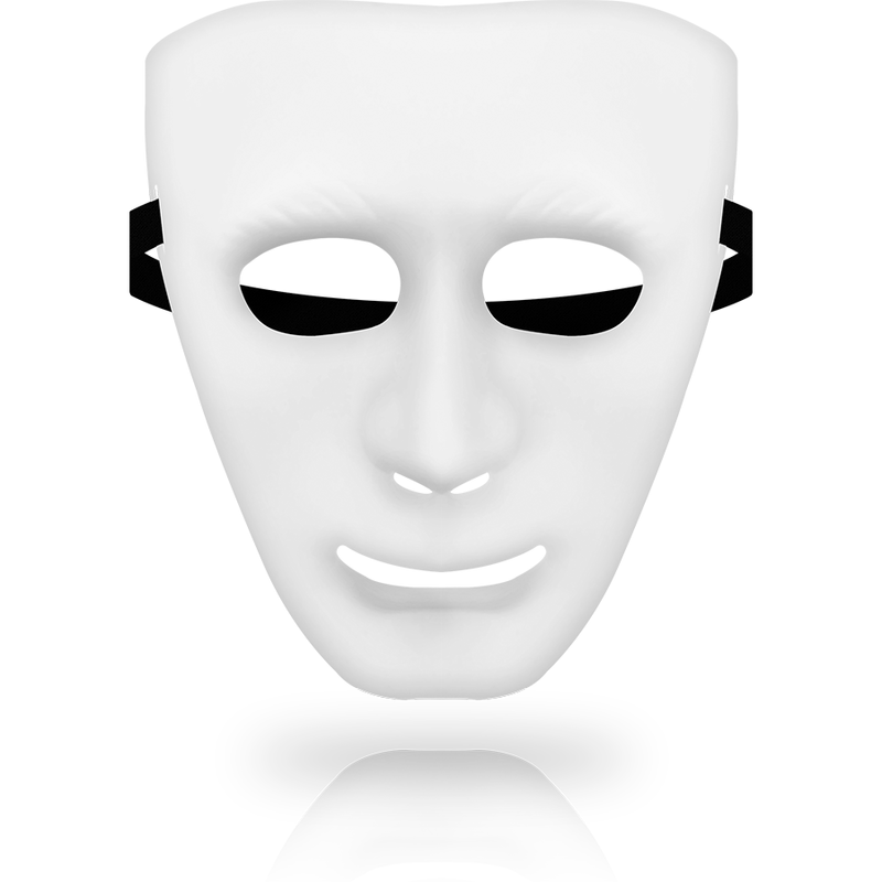 Ohmama Masks - White Mask One Size