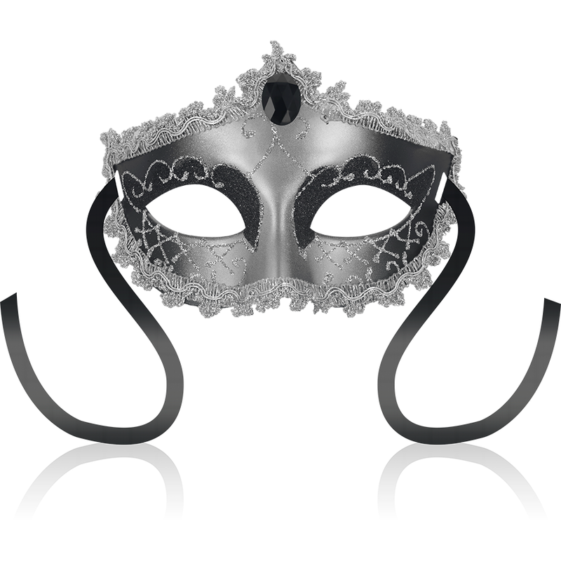 Ohmama Masks - Black Diamond Gray Mask
