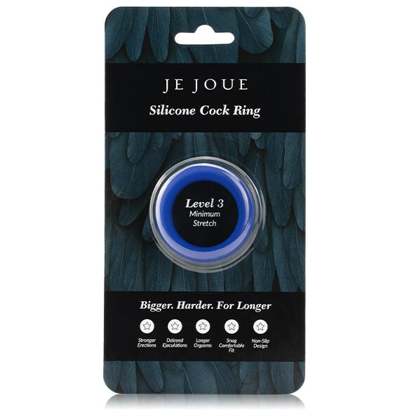 Je Joue - Blue Silicone Ring Minimum Strangulation