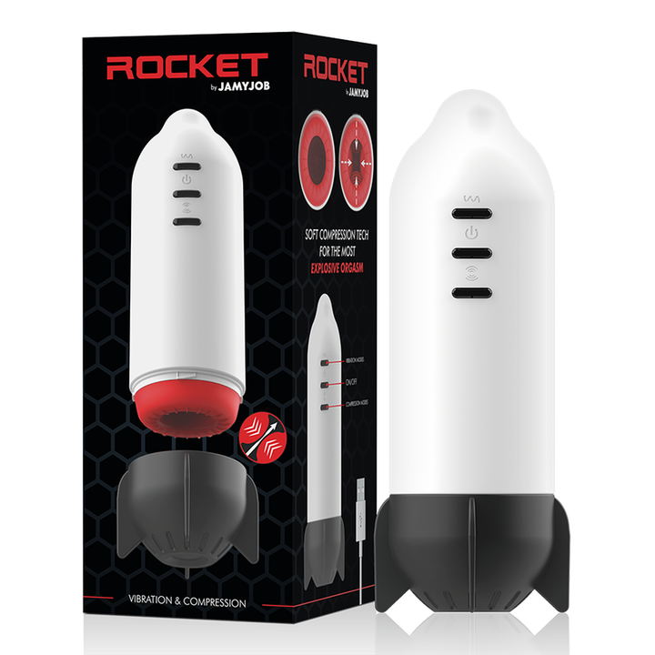 Jamyjob - Rocket Masturbator Soft Compression Tech And