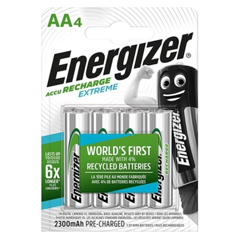 Energizer Extreme wiederaufladbare AA HR6 2300mAh 4er-Pack
