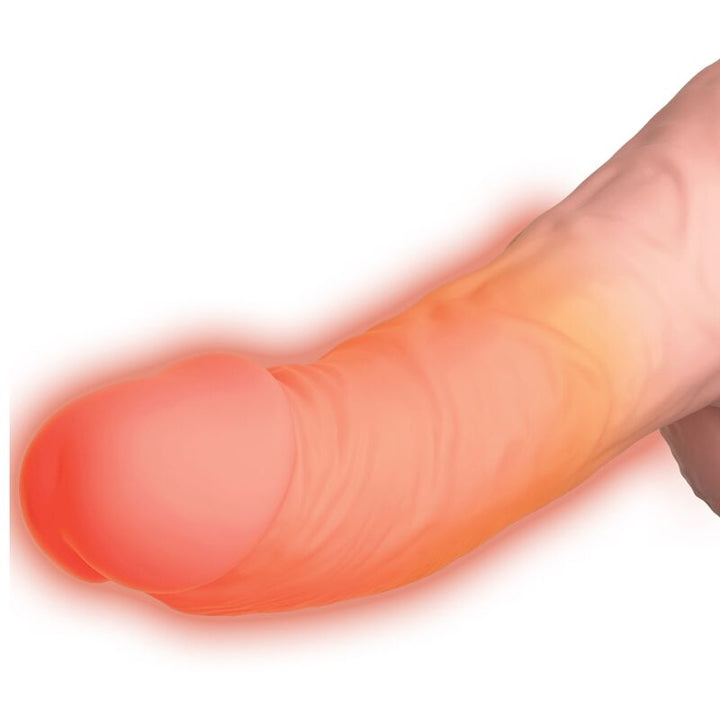 King Cock Plus Triple Threat Light Skin Tone — Skin / TPE