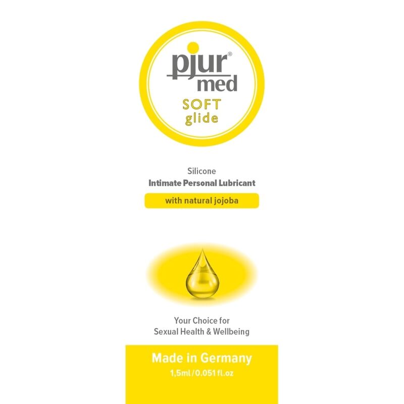 Pjur Med Soft Glide Silicone Lubricant 1.5 ml