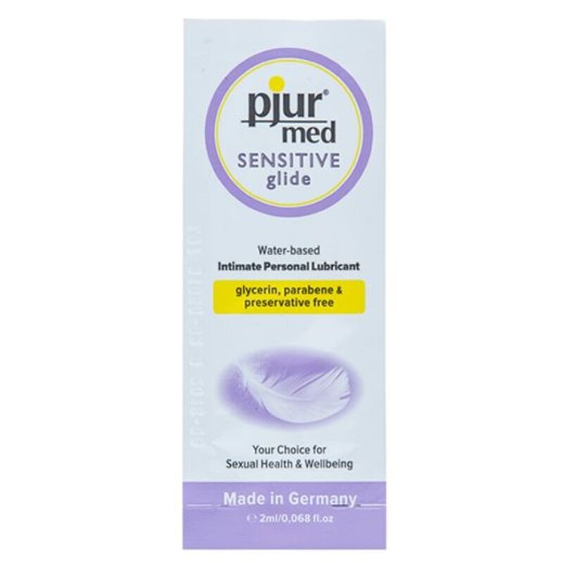Pjur Med Sensitive Glide water-based lubricant 2 ml