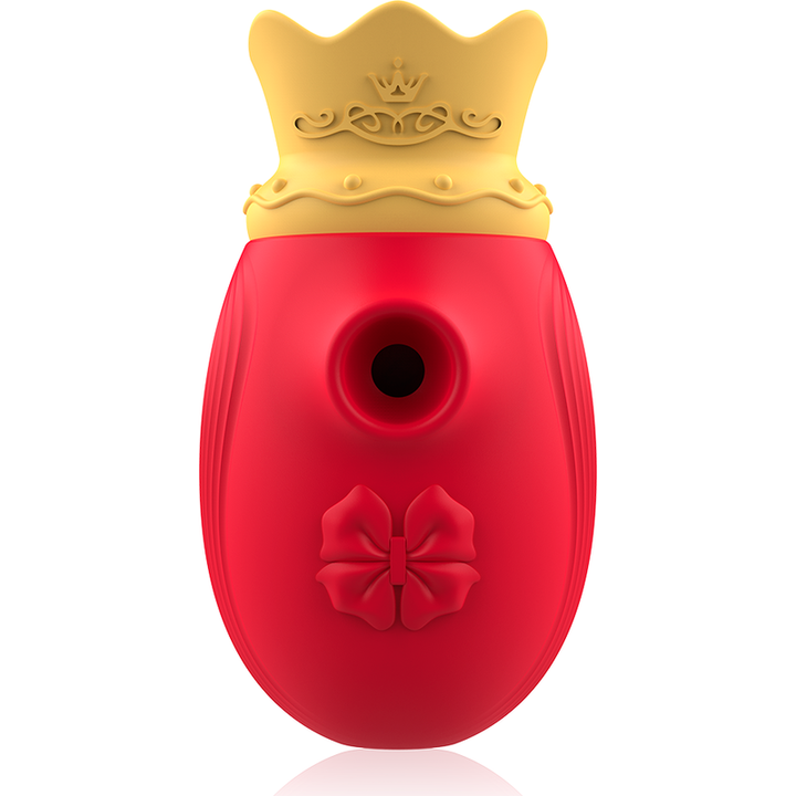 INTENSE - CLITORIS STIMULATOR 10 SUCTION AND LICKING MODES - RED