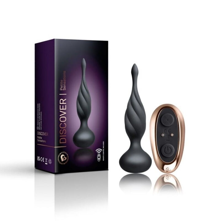 Discover Anal Stimulator Black — Black silicone