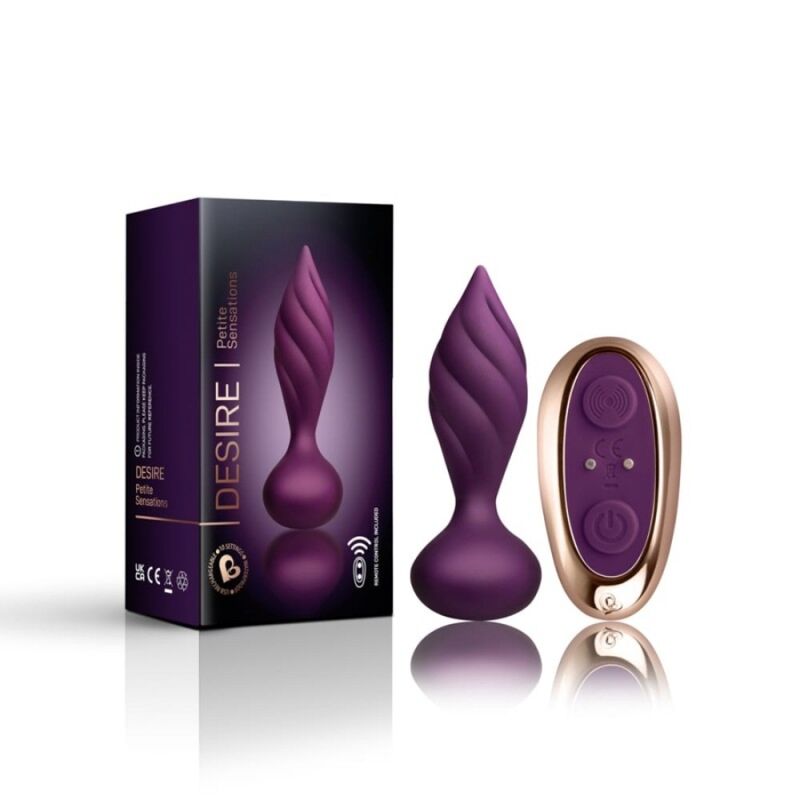 Desire Anal Stimulator Lilac — Purple silicone