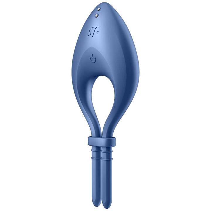 Satisfyer Bullseye - Ring Vibrator App Blue
