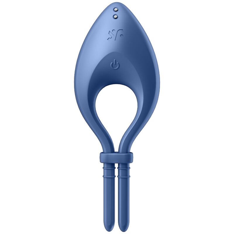 Satisfyer Bullseye - Ring Vibrator App Blue