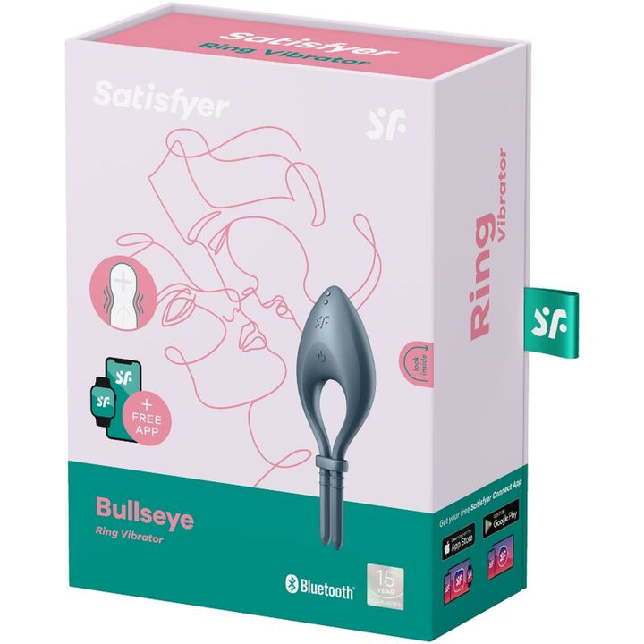 Satisfyer Bullseye - Ring Vibrator App Grey