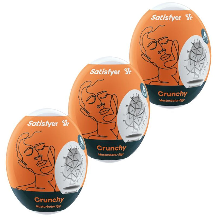 Satisfyer 3 - Masturbator Eggs Crunchy