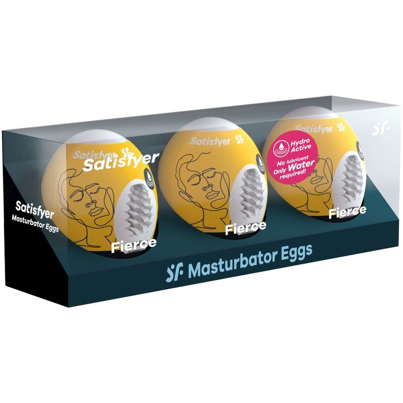 Satisfyer 3 - Masturbator Eggs Fierce