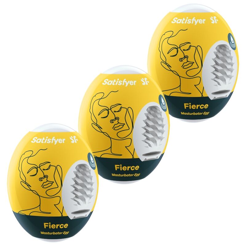 Satisfyer 3 - Masturbator Eggs Fierce