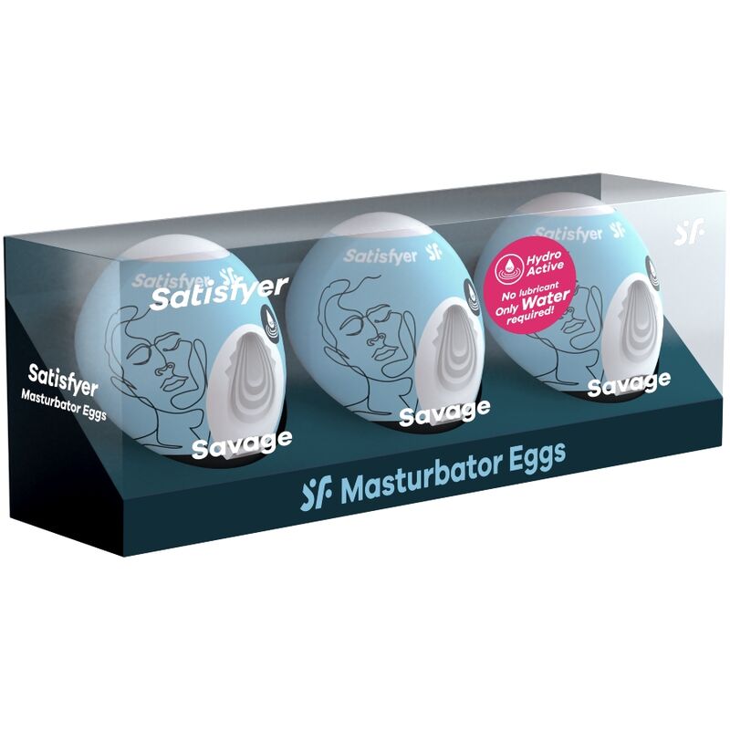 Satisfyer 3 - Masturbator Eggs Savage