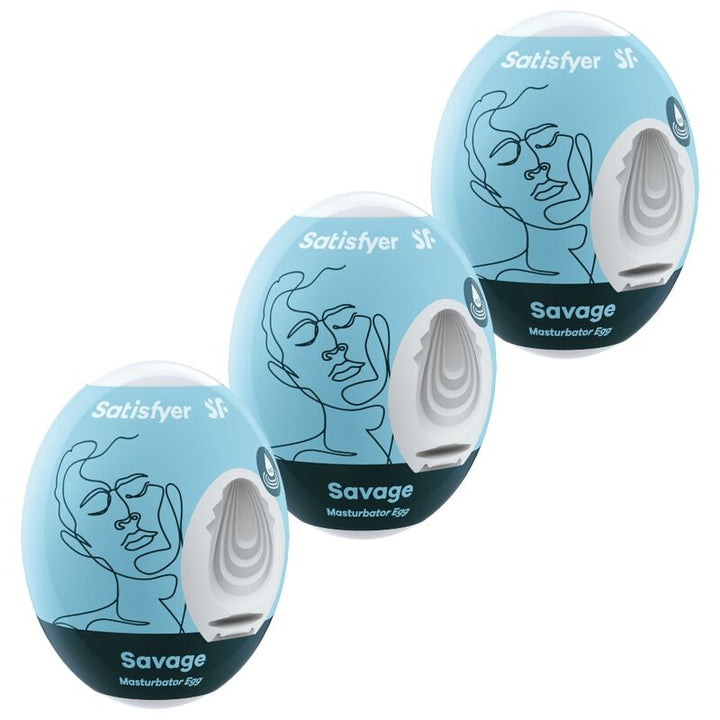 Satisfyer 3 - Masturbator Eggs Savage