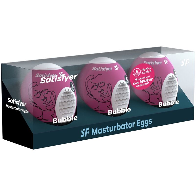 Satisfyer 3 - Masturbator Eggs Bubble