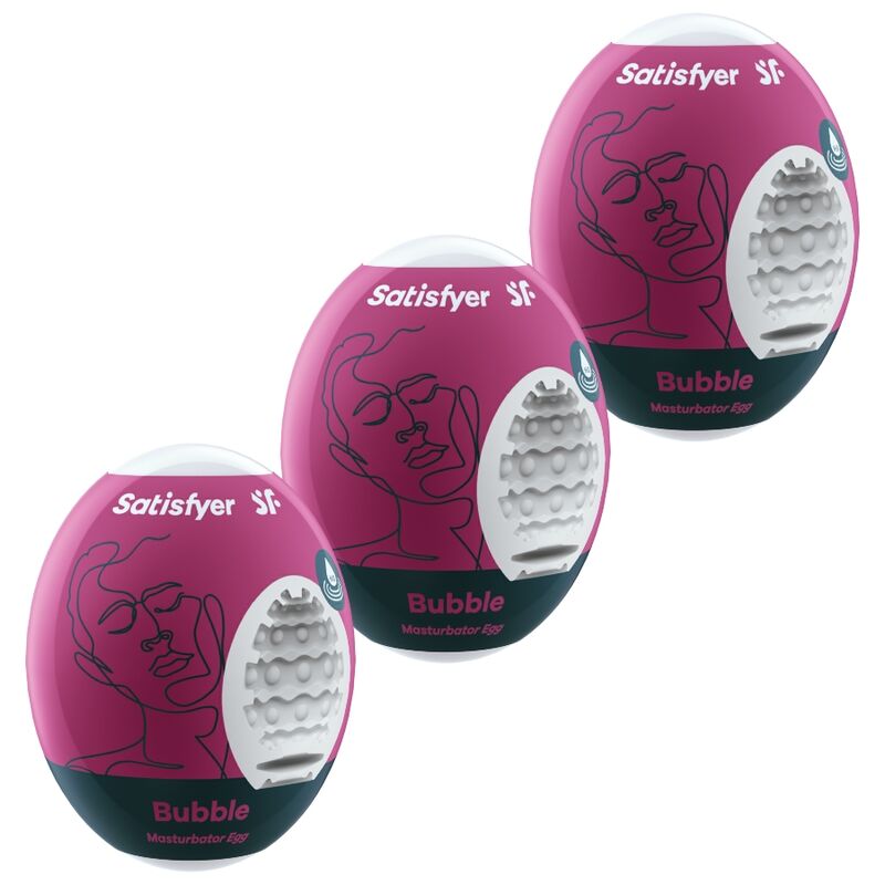 Satisfyer 3 - Masturbator Eggs Bubble