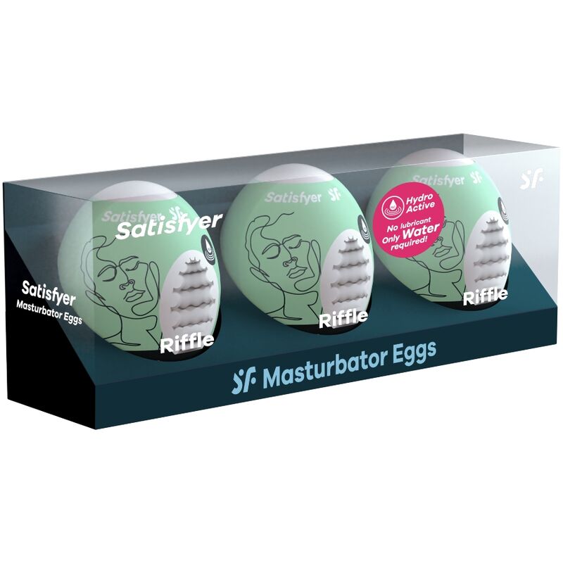 Satisfyer 3 - Masturbator Eggs Riffle