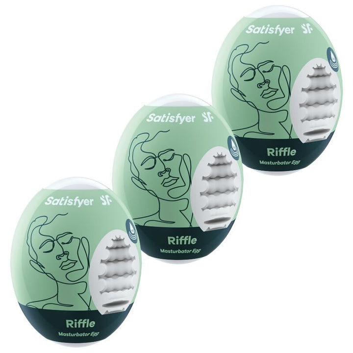 Satisfyer 3 - Masturbator Eggs Riffle