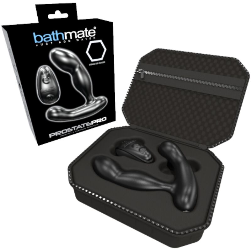 Bathmate Prostate Pro Perineum Massager — Black, silicone