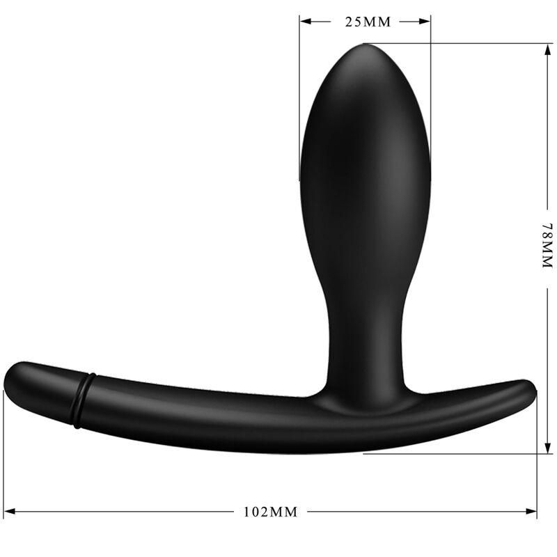 Drake Inflatable Anal Plug — Black