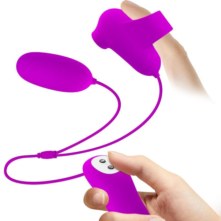 PRETTY LOVE - VIBRATING BULLET AND SUCTION CUP
