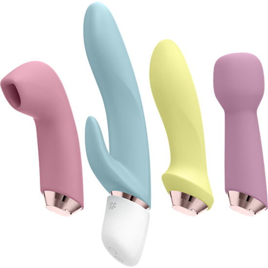SATISFYER - MARVELOUS FOUR VIBRATOR &amp; AIR PULSE SET
