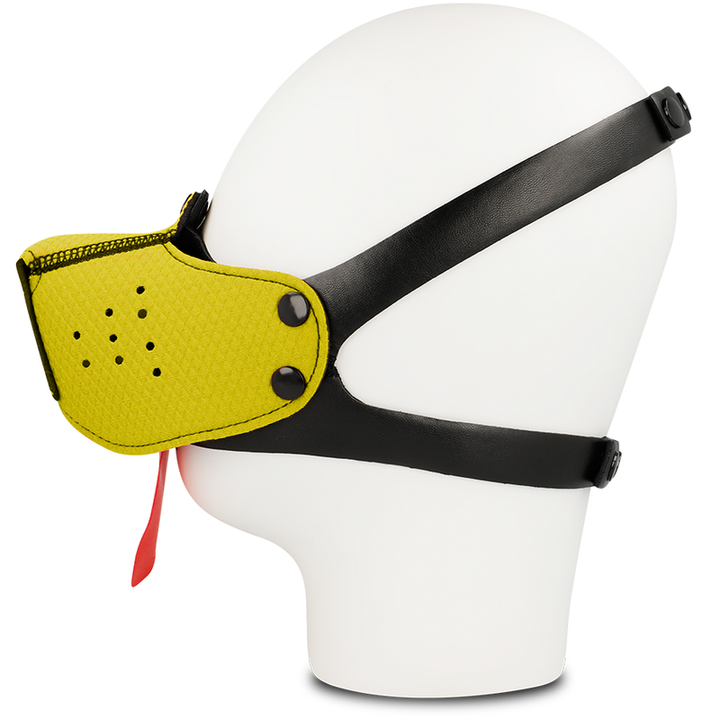 Ohmama Fetish - Dog Muzzle Yellow
