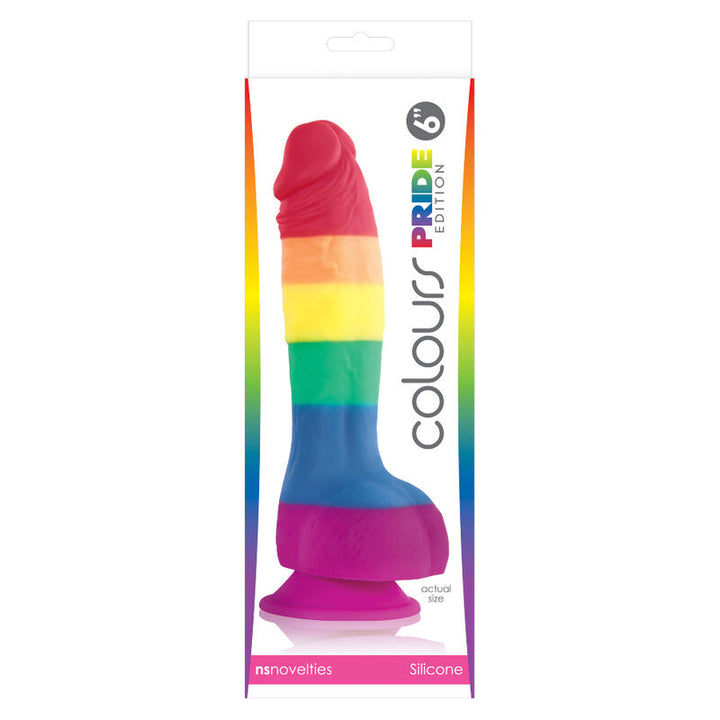 Lgbt Flag Dildo 15 CM — Multicolor
