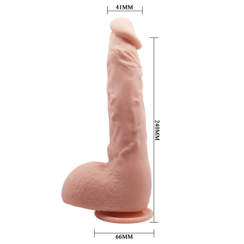 Baile Realistic - Dildo Jason Natural 24 CM — Skin TPR