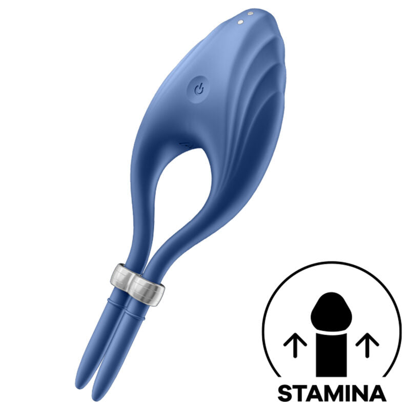 Satisfyer Duelist - Ring Vibrator Blue