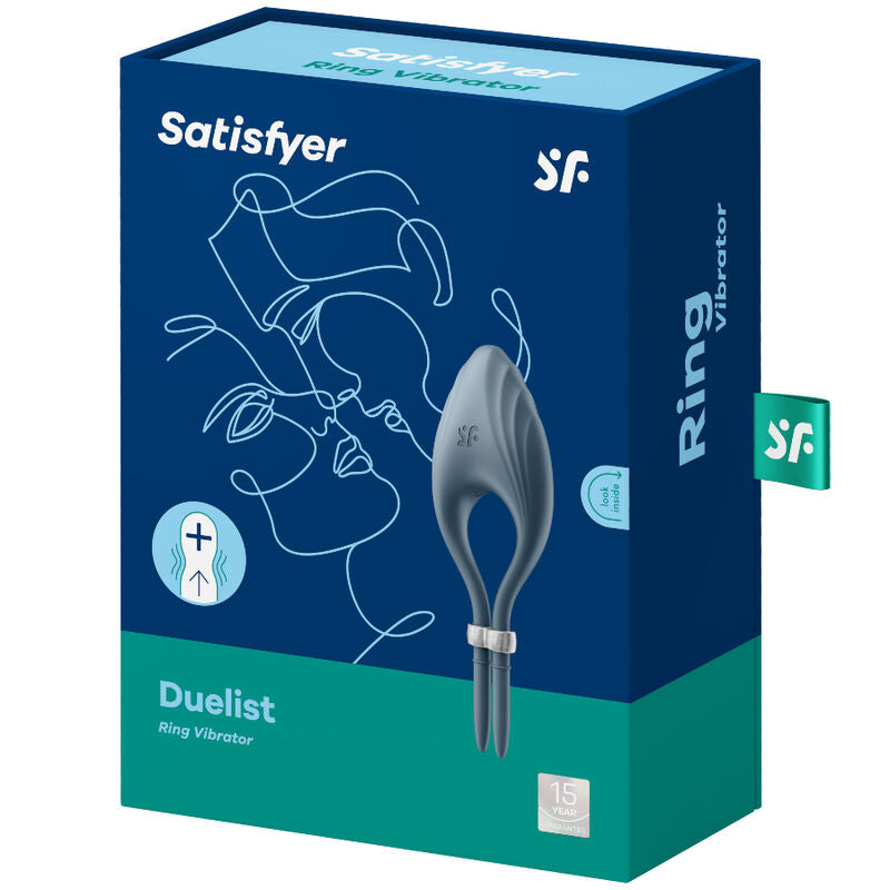 Satisfyer Duelist - Ring Vibrator Blue