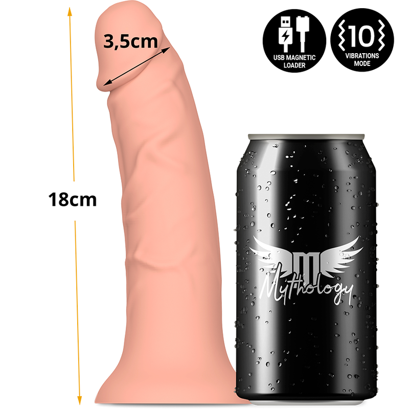 Mythology Asher Original - Dildo S Vibrator Compatible With — Skin
