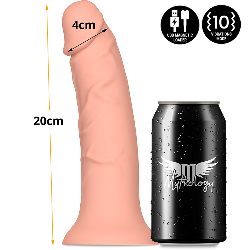 Mythology Asher Original - Dildo M Vibrator Compatible With — Skin