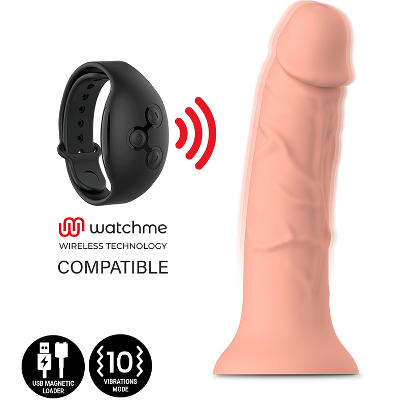 Mythology Asher Original - Dildo M Vibrator Compatible With — Skin