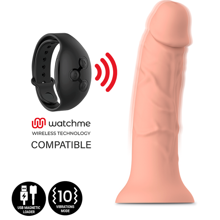 Mythology Asher Original - Dildo M Vibrator Compatible With — Skin