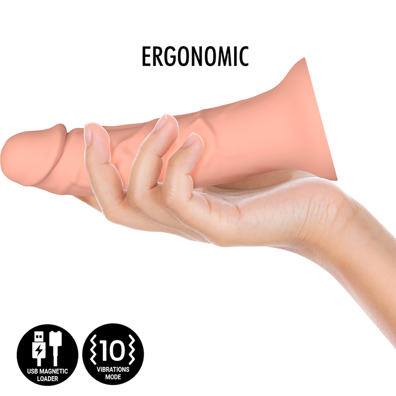 Mythology Asher Original - Dildo M Vibrator Compatible With — Skin